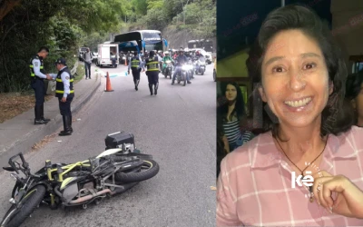 Martha Caballero, la mujer que perdió la vida en un accidente en Floridablanca