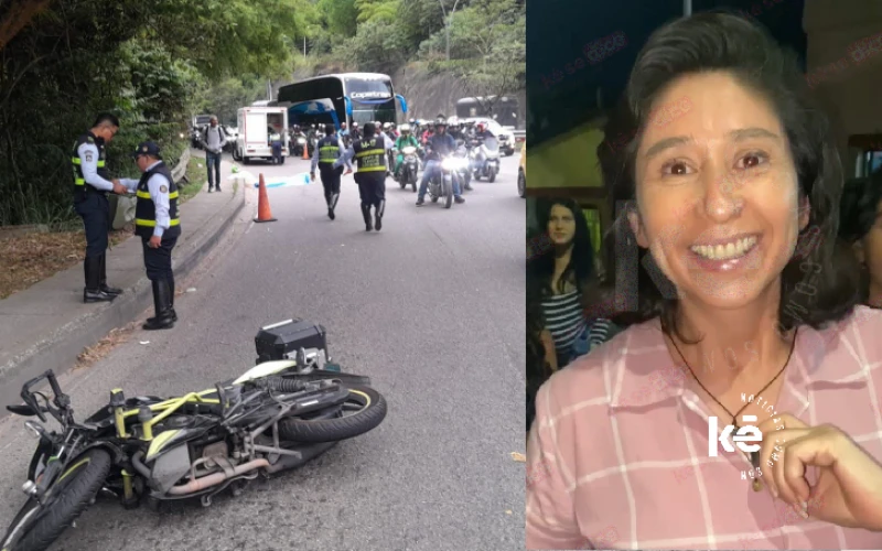Martha Caballero, la mujer que perdió la vida en un accidente en Floridablanca