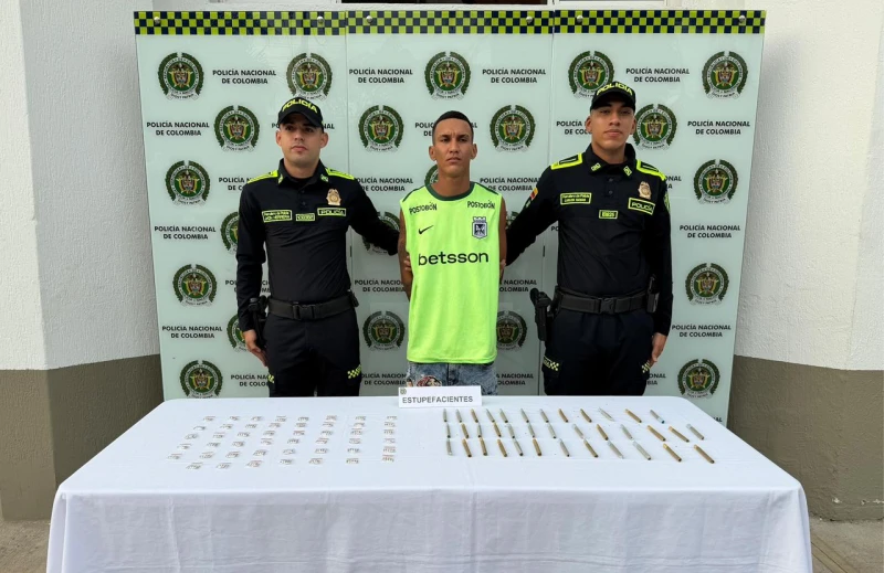 Cayó 'Chucho', reconocido expendedor de 'Los de la M', en Santander