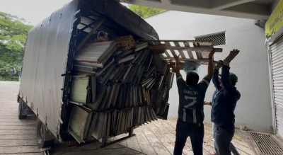Recuperan toneladas de elementos robados a las estaciones de Metrolinea