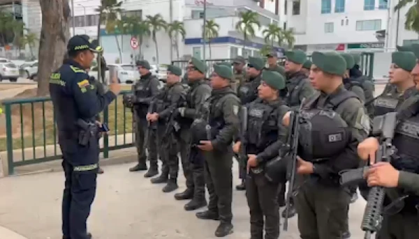 Más de 1.500 policías blindarán las elecciones presidenciales en Bucaramanga y su área metropolitana
