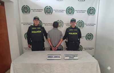 Capturan a un hombre que intentó asesinar a una mujer en Bucaramanga