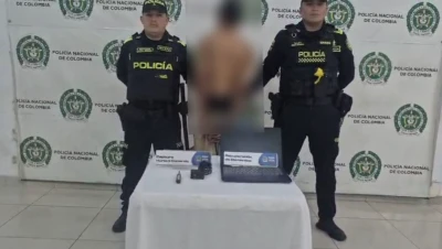 De techo en techo: así cayó ladrón tras robo a un negocio en el centro de Bucaramanga