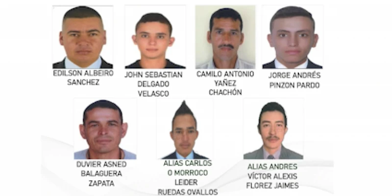 Revelan los rostros de los “más buscados” en Santander: ofrecen hasta $50 millones de recompensa