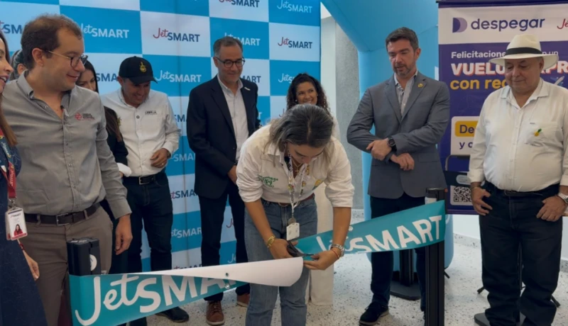 JetSMART comenzó a operar vuelos directos entre Bucaramanga y Bogotá