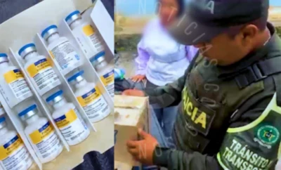 Cae mujer con fentanilo y otras sustancias para fabricar drogas sintéticas en Santander