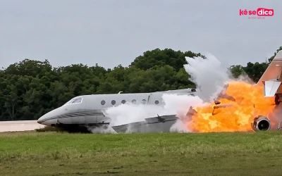 En video fue registrado el aterrizaje de emergencia que acabó en tragedia en República Dominicana