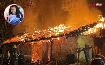 Fuego sorprendió a familia campesina en Rionegro y dejó una menor fallecida
