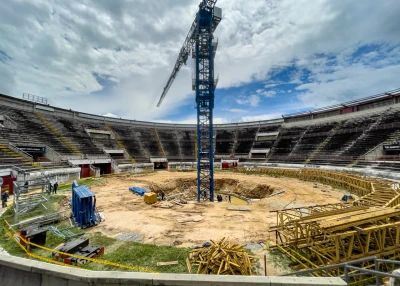 La Arena Bonita ya se levanta: así avanza la obra que cambiará a Santander