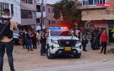 Disparos contra la Policía y personas retenidas: así terminó el operativo en Mirador de San Juan, Girón