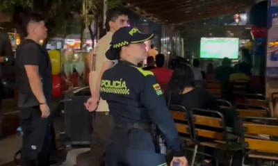 Policía de Bucaramanga activa plan de seguridad para las transmisiones del Mundial de Fútbol