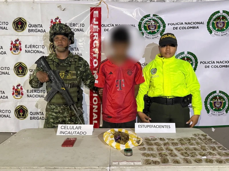 Alias “Cirilo” volvió a quedar en manos de la justicia por tráfico de narcóticos en Santander