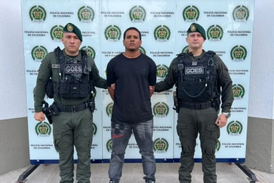 Cayó en Santander el sicario que asesinó a dos Policías en Simití