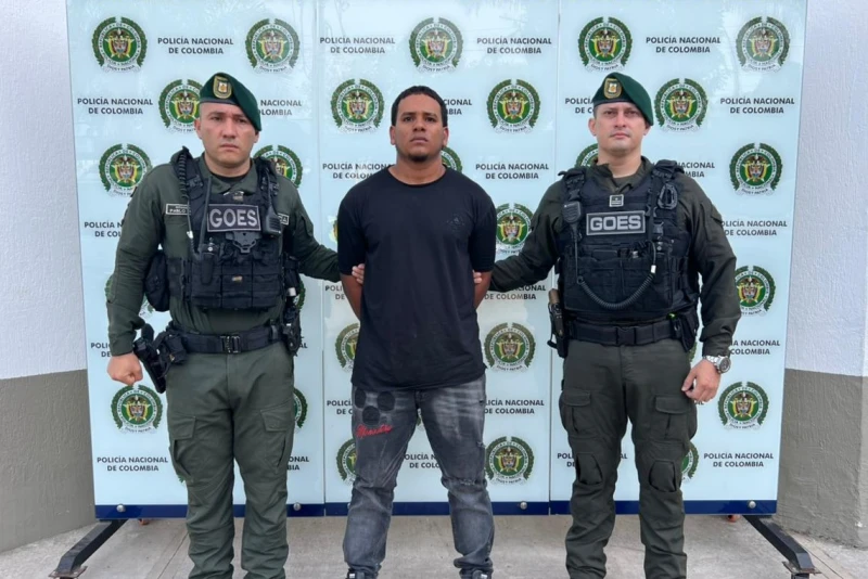 Cayó en Santander el sicario que asesinó a dos Policías en Simití
