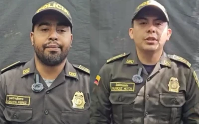 Eln libera a dos patrulleros tras mantenerlos secuestrados durante casi un año en Arauca