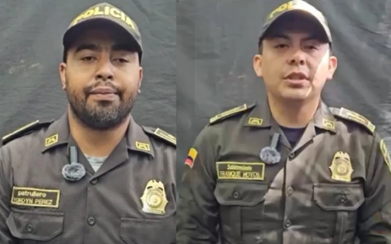 Eln libera a dos patrulleros tras mantenerlos secuestrados durante casi un año en Arauca