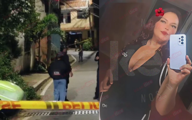Jennifer Duarte, la mujer asesinada en la noche del martes en Floridablanca