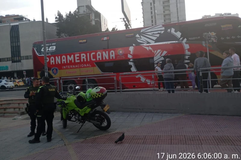 Extraña muerte de un adulto mayor dentro de un bus de turismo en Bucaramanga