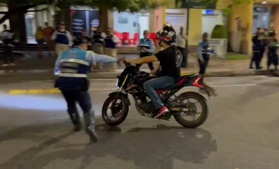 Más de 60 motos inmovilizadas durante fuerte operativo en La Isla y Real de Minas