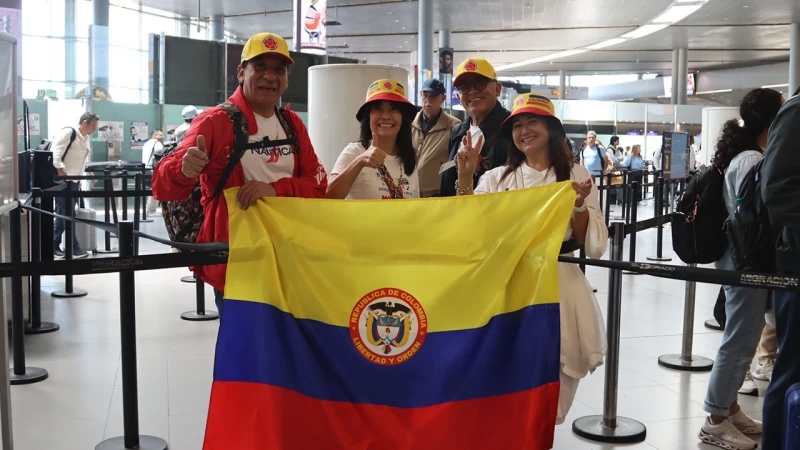 Más de 106.000 colombianos viajaron al Mundial para acompañar a la Selección Colombia