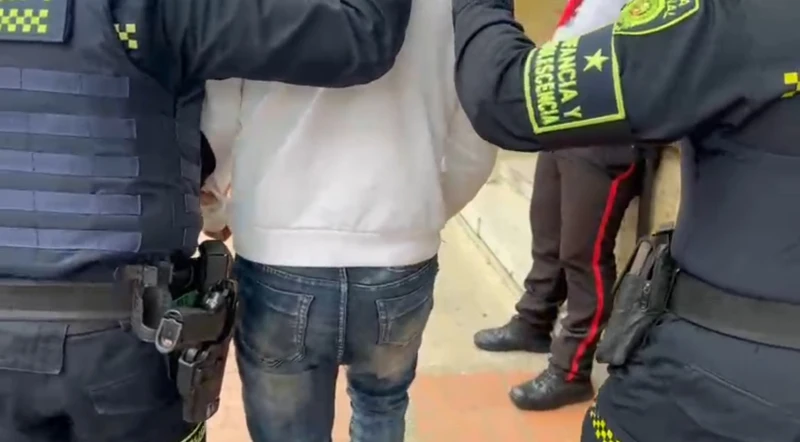 Menor de edad le disparó a un Policía por robarle una motocicleta en Bucaramanga