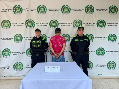 Tenía casa por cárcel, salió sin permiso y terminó nuevamente capturado en Bucaramanga