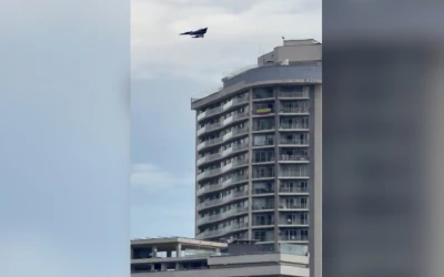 ¿Por qué dos aviones de combate sobrevolaron Bucaramanga este viernes?