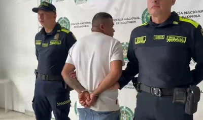 Capturan en Girón a integrante del ELN buscado por Interpol por secuestro y extorsión