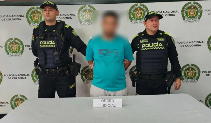 Tenía una condena por hurto y porte ilegal de armas, pero seguía libre: cayó en Girón