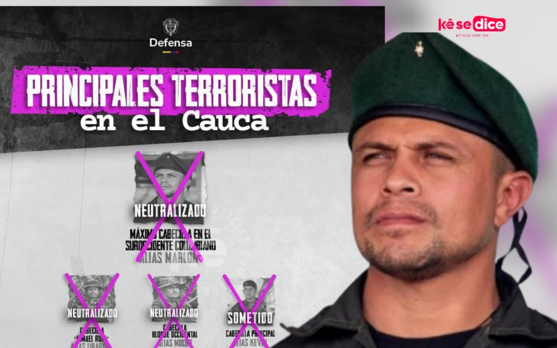 Así fue abatido alias ‘Marlon’, uno de los hombres más cercanos a ‘Iván Mordisco’