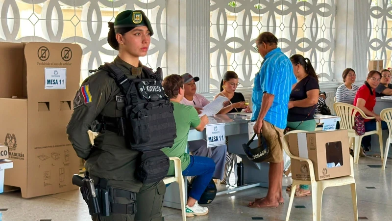 91 capturados y más de mil comparendos dejó la jornada de elecciones presidenciales en Colombia