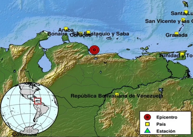 Violento sismo de 7.0 sacudió a Venezuela este miércoles: se sintió en Bucaramanga