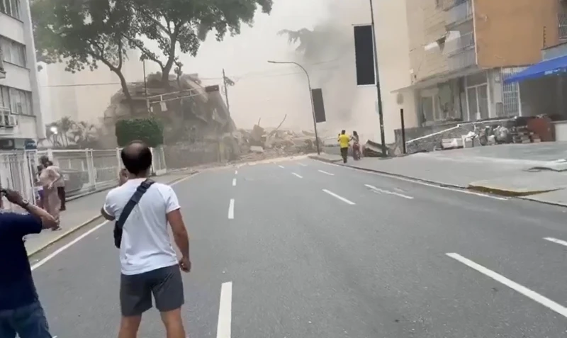 Terremoto en Caracas: varios edificios colapsaron y se desconoce el número de víctimas