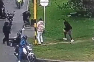 Absurda discusión en la vía entre motociclistas terminó en tragedia