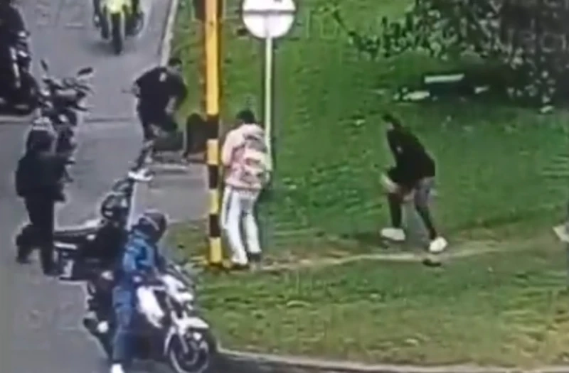Absurda discusión en la vía entre motociclistas terminó en tragedia
