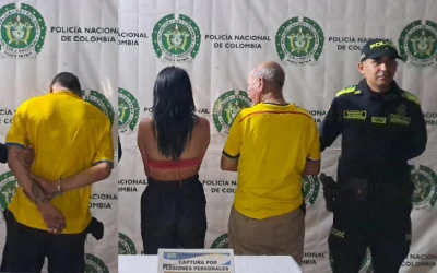 Tres capturados tras riña que dejó dos policías heridos en Bucaramanga