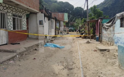 Sicarios asesinaron a un hombre en la tarde de este viernes al norte de Bucaramanga