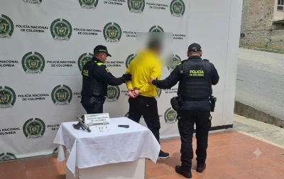 Cayó con una pistola traumática y munición modificada en Bucaramanga