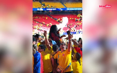 ¡Lo nacionalizaron en un segundo! El "brujo" de Ghana terminó en la fiesta de Colombia