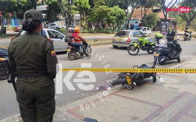 Iba como parrillero y fue asesinado a plena luz del día en Provenza, Bucaramanga