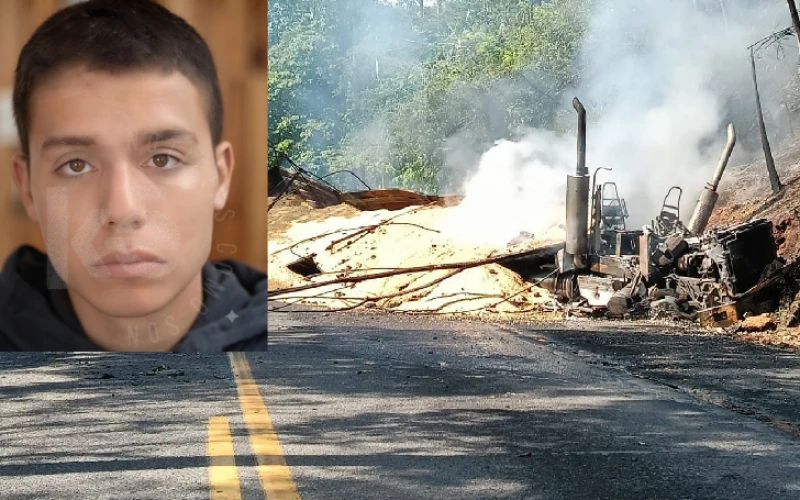 Jeison Lizcano, el motociclista de Piedecuesta que murió en un accidente con un camión