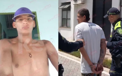 Capturan a 'Pablito', señalado de asesinar este lunes a Brayam Aparicio en Girón