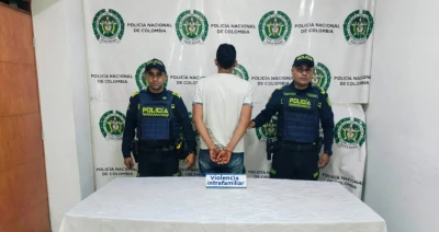 Violenta agresión contra una mujer terminó con un hombre capturado en Bucaramanga