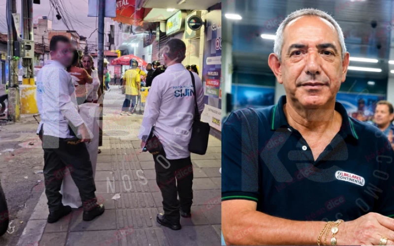 Luis Enrique Zárate, el dueño del Billar Continental asesinado en el centro de Bucaramanga