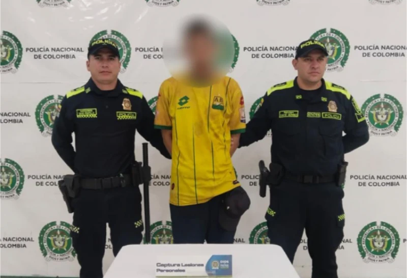 Riña en el centro de Bucaramanga dejó un hombre herido y un capturado