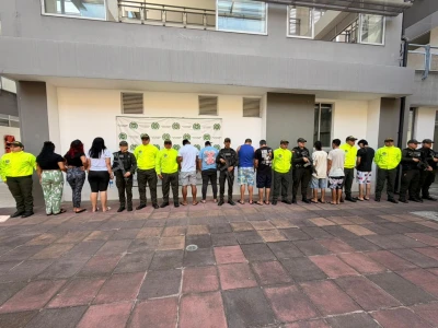 Cayeron "Los Macabros": 11 capturados por homicidios, extorsiones y microtráfico en Santander