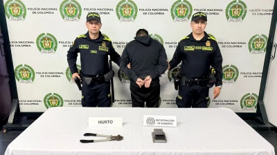 Robó el módulo electrónico de un carro, avaluado en más de $3 millones, y terminó capturado en Girón