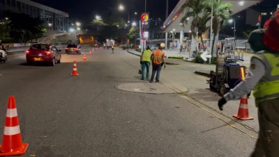 Nuevo esquema vial busca reducir los trancones frente al Centro Comercial Cacique
