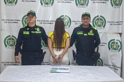 Mujer hirió a su hermano con una botella de cerveza y terminó capturada en Bucaramanga