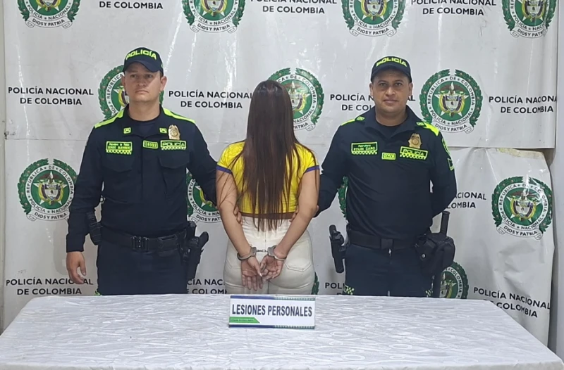 Mujer hirió a su hermano con una botella de cerveza y terminó capturada en Bucaramanga